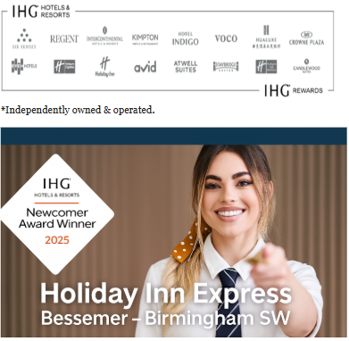 Holiday Inn Express Bessemer - Birmingham SW official hotel banner
